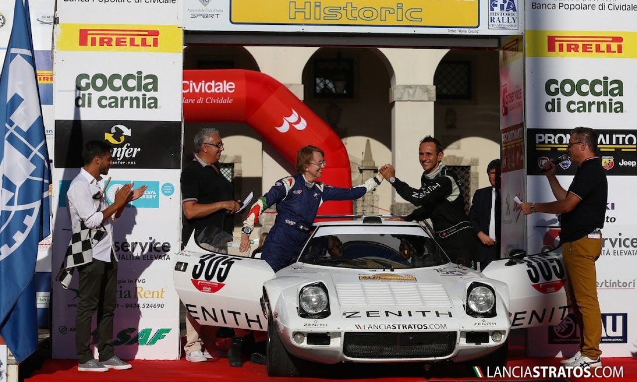 Champion Italien des rallyes historiques 2015
