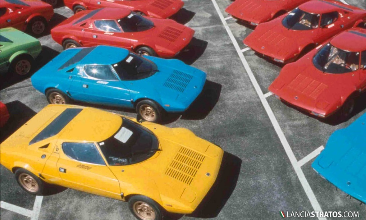 Rassemblement mondial Lancia Stratos