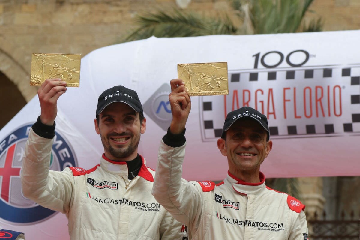 Erik Comas and Zenith El Primero Stratos Team win the 100th anniversary edition of the Targa Florio