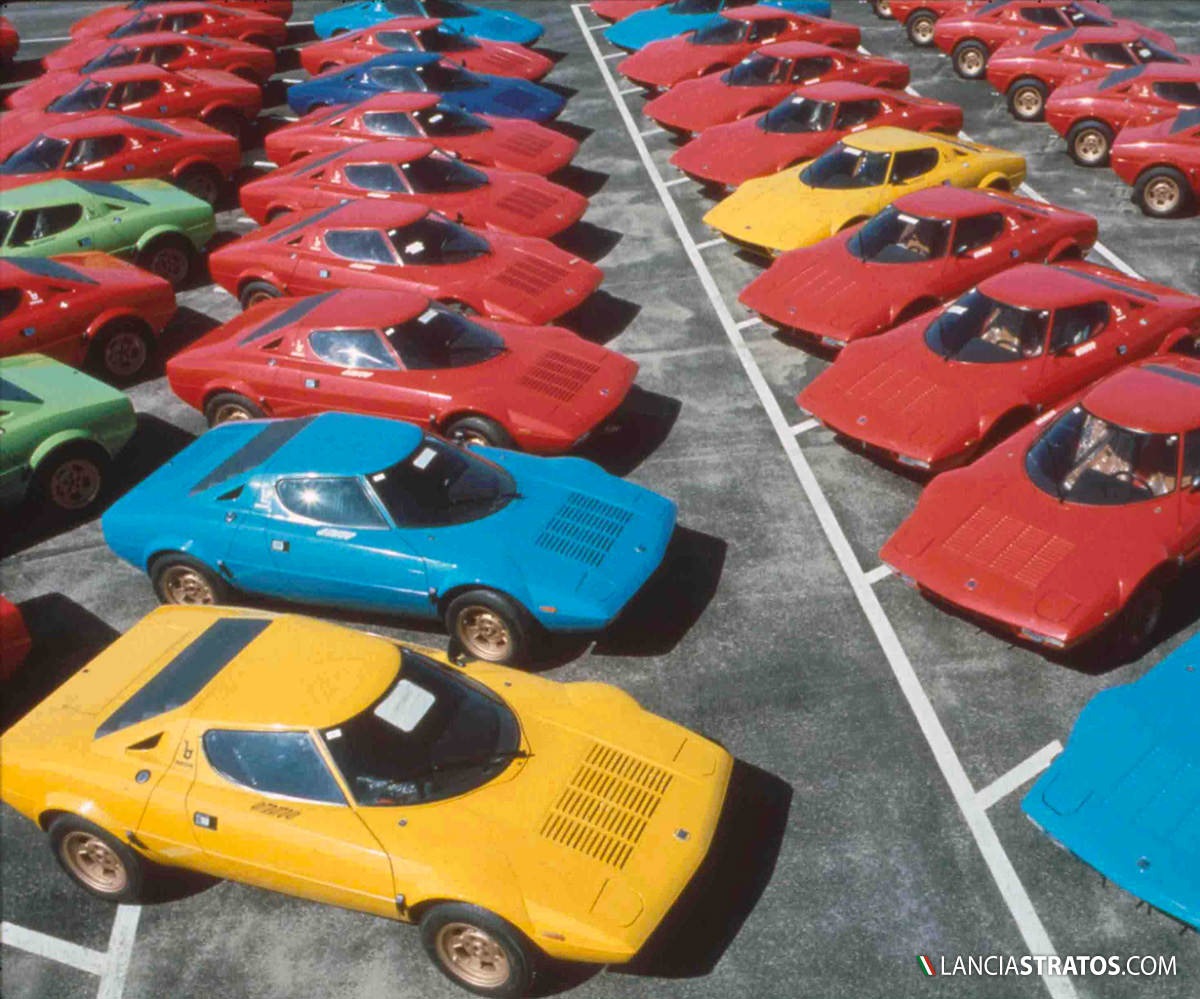 Rassemblement mondial Lancia Stratos