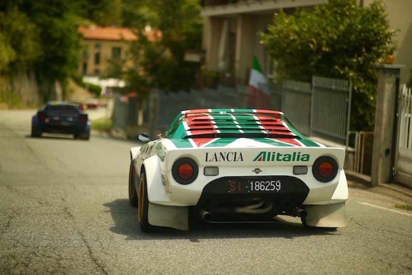 Lancia Stratos Alitalia rear