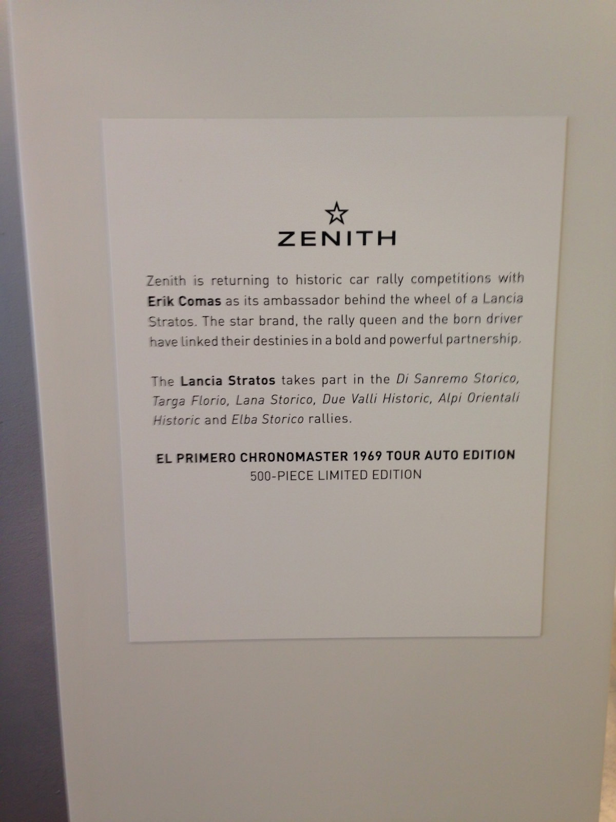 Harrods Zenith Shop